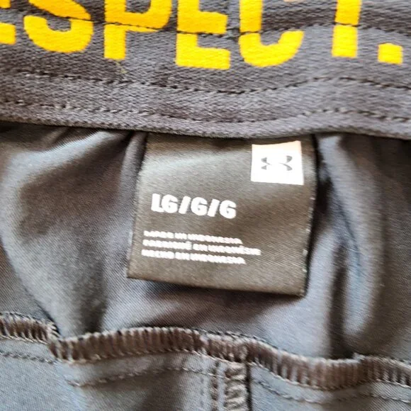 Under Armour | Project Rock Woven Cargo Pants - Black | Size L - Picture 9 of 11